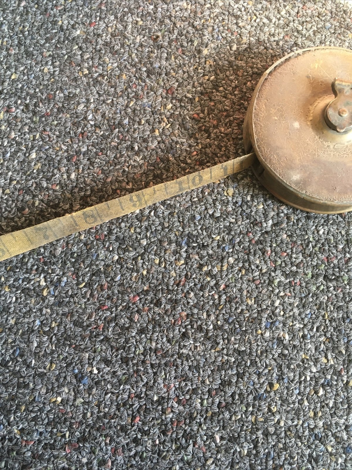 Vintage LUFKIN 50 Foot Measuring Tape Made In USA1