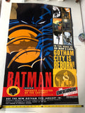 BATMAN GOTHAM CITY REBORN PROMO POSTER  34"x22" NEW 19990