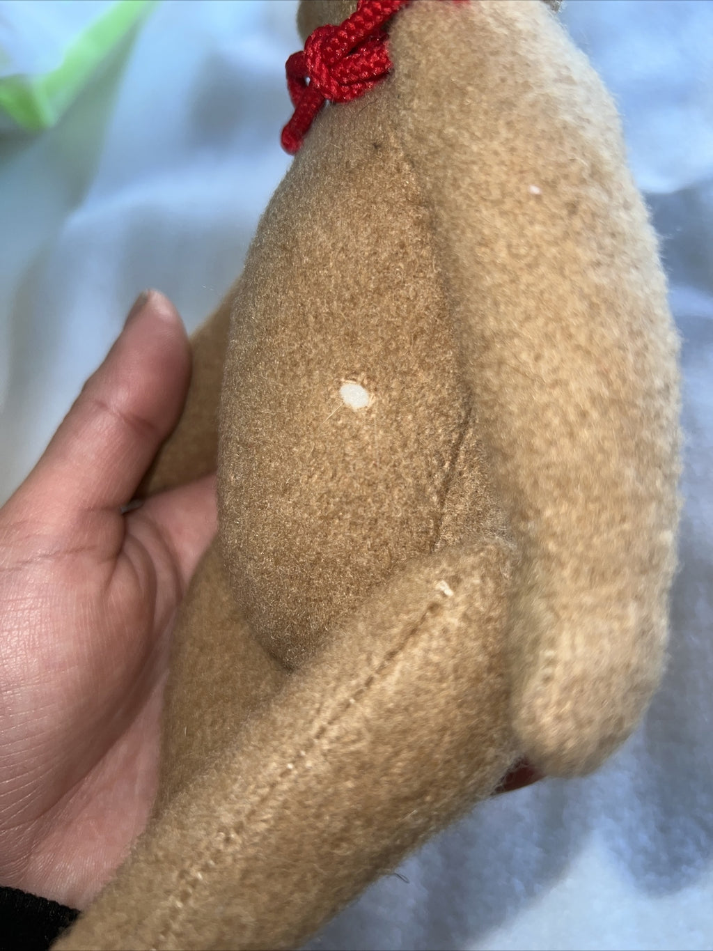Cute Hand Made Vintage Bear 9” Steiff Style Felt5