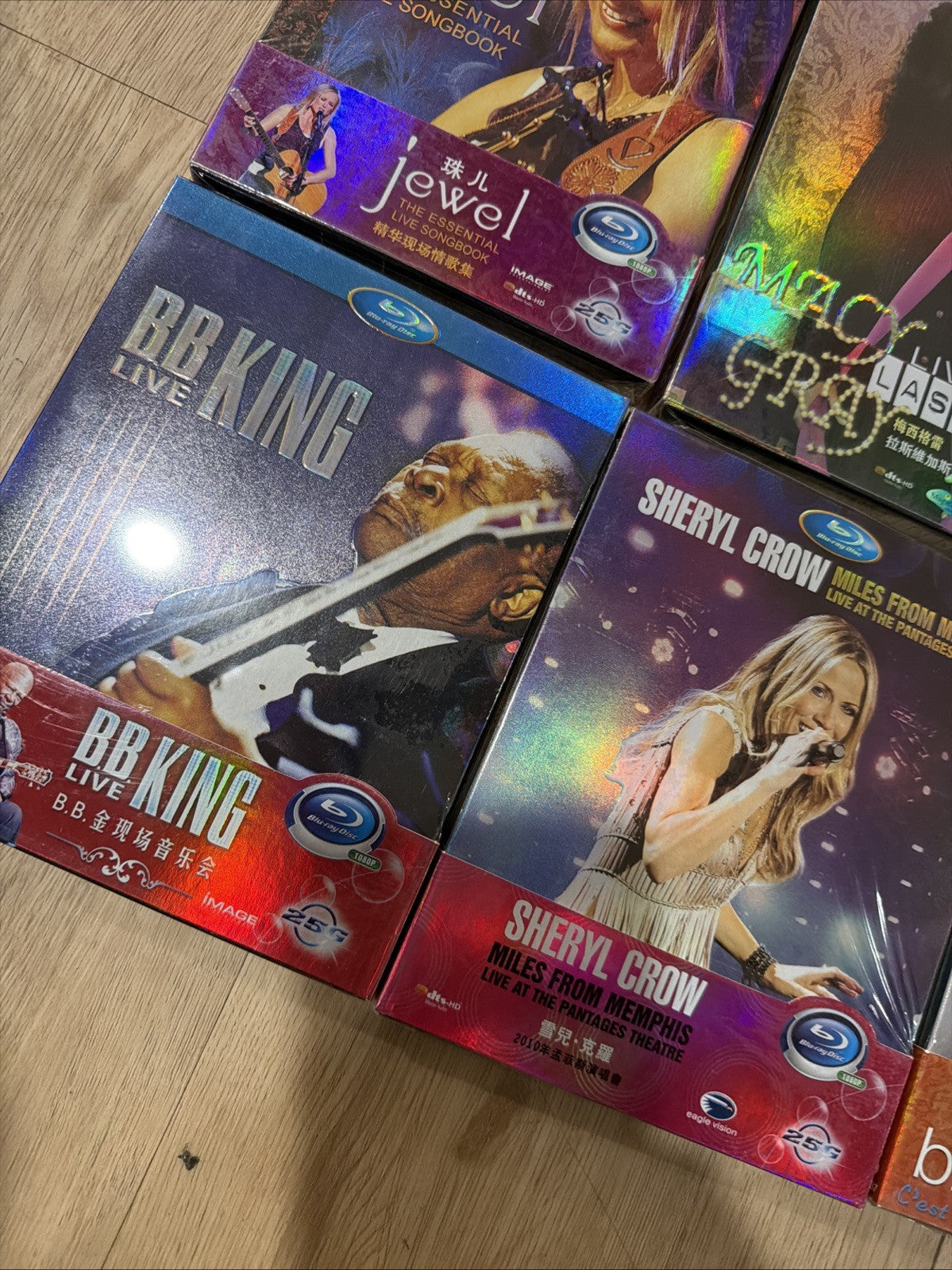 Sealed Rare OOP Music Blue Ray Lot Of 27 Chinese First Editions True HD7