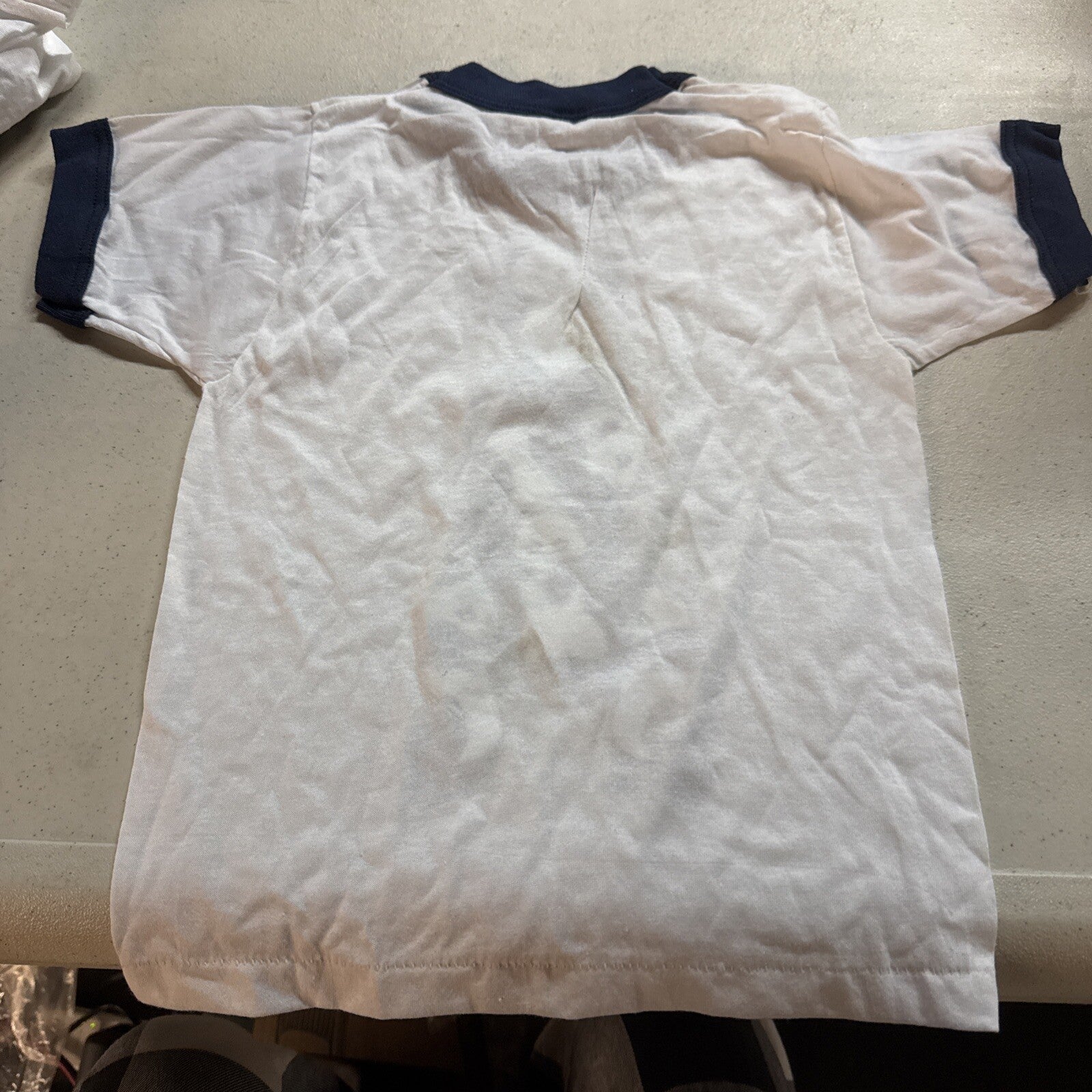 Vintage Gymnastics Panda T Shirt kids 6-8 white  Tee 90s New Old Stock3