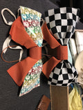 Japanese Vintage Silk Kimono Obi Sash Belt Bow0