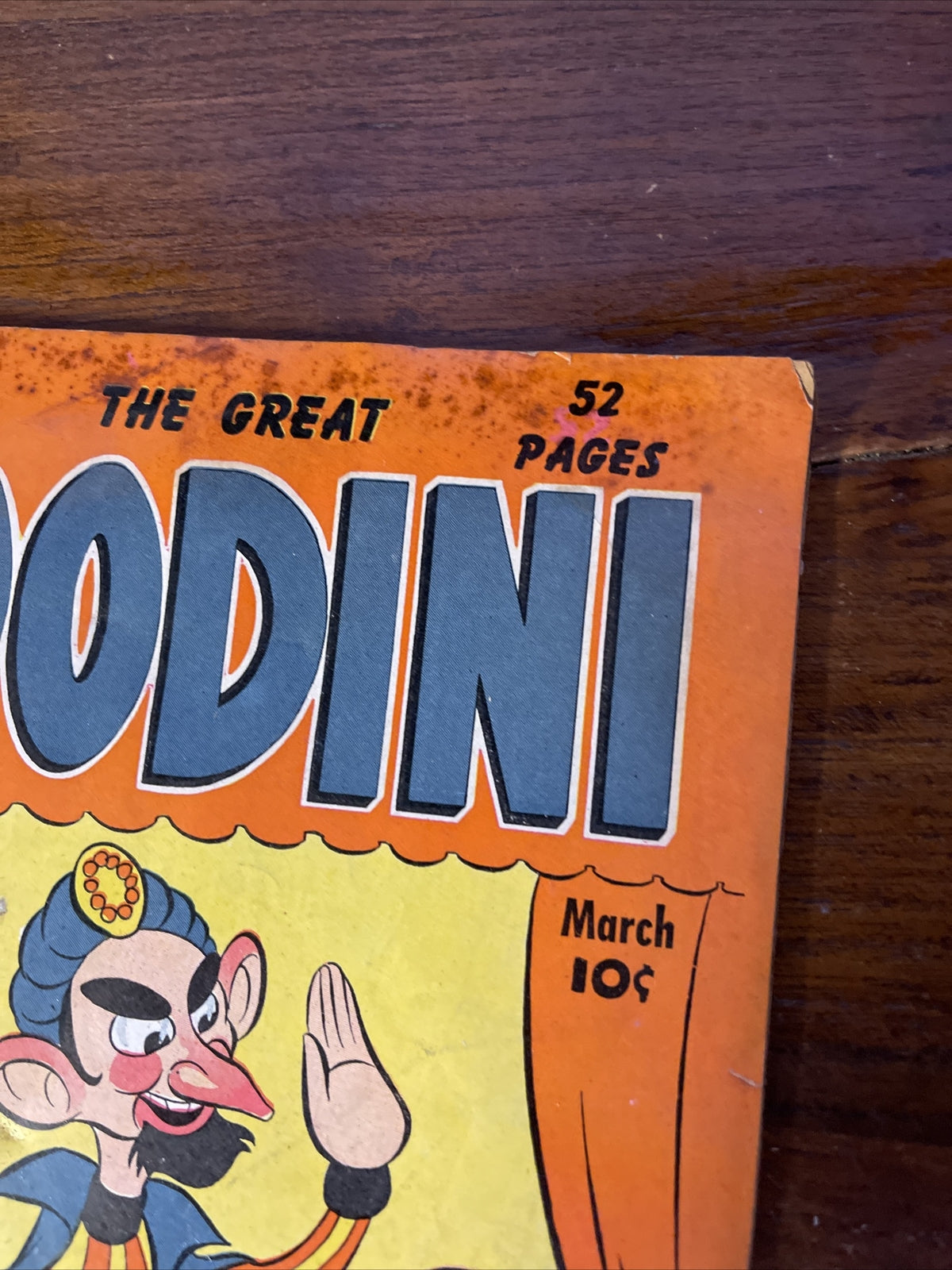 The Great Foodini #1 1950 Continental Publications Golden Age Comic Nice4