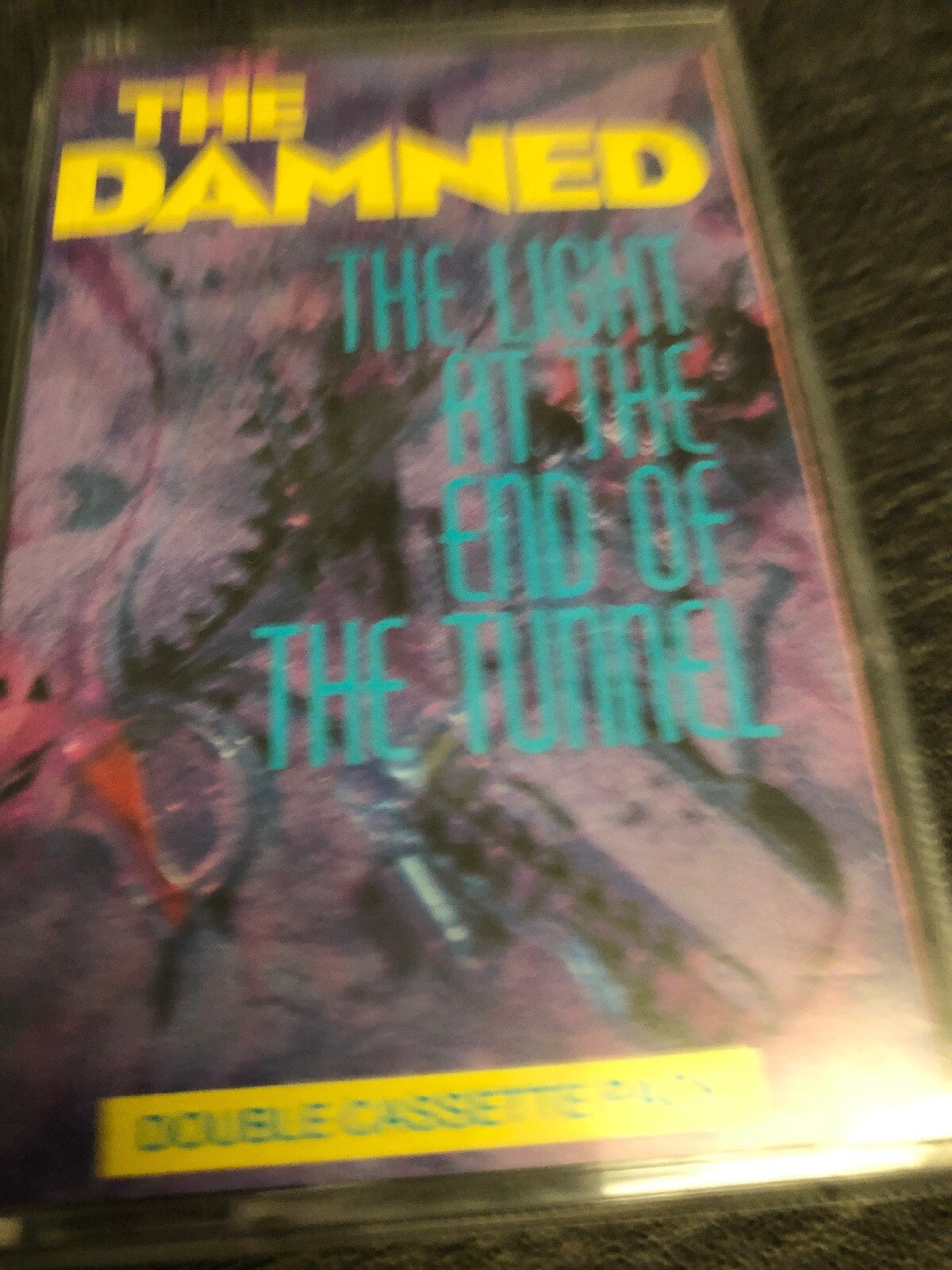 The Damned Light at the End of the Tunnel 1987 Vol 1 Cassette Punk Goth Rock0