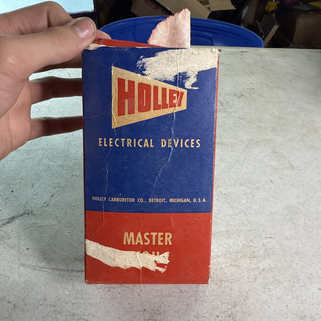 Holley  6 volts MASTER Vintage IGNITION COIL Sprint Car Gasser HOT RAT ROD  NOS6