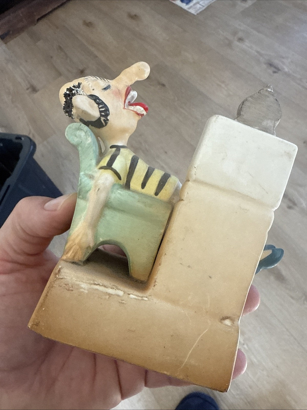 1959 Kelvin Exclusives Ceramic Japan Worlds Greatest Television Viewer Gift Toy3