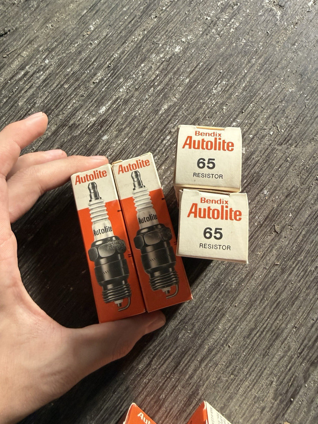 NOS Motorcraft Autolite 65 Spark Plugs Lot Of 41