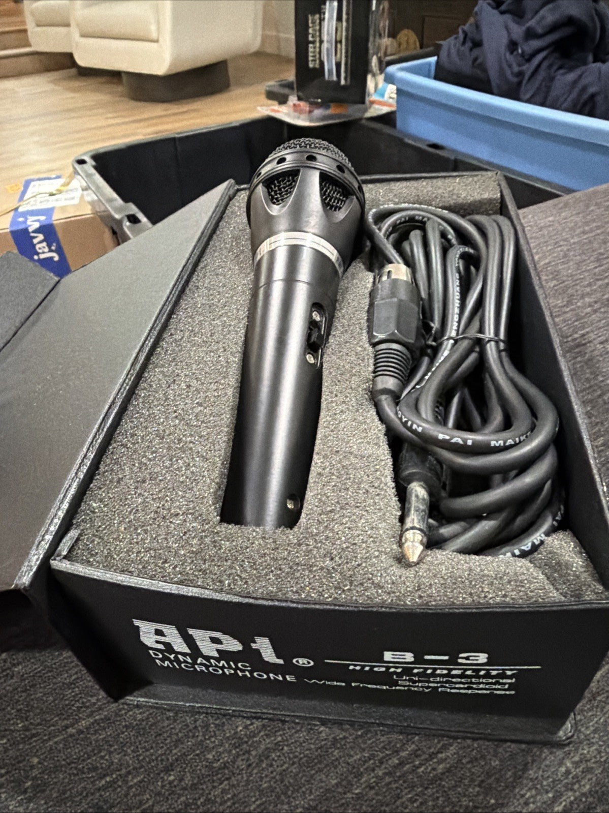 API B-3 Prosound Dynamic Microphone Made In USA0