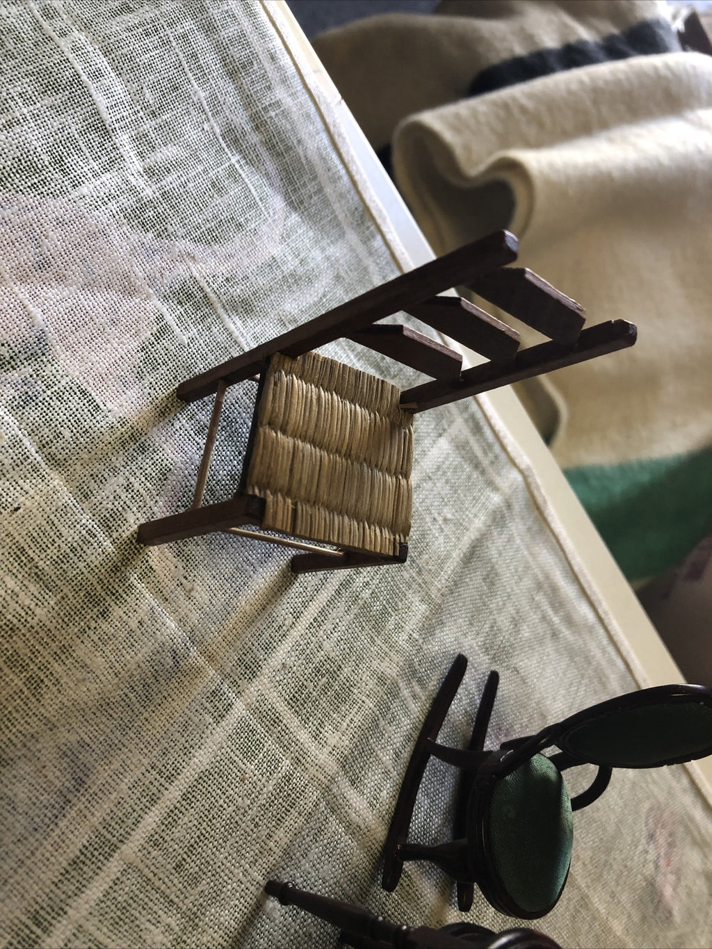 Vintage Dollhouse Furniture Victorian Doll House Accessories Lot Of 87