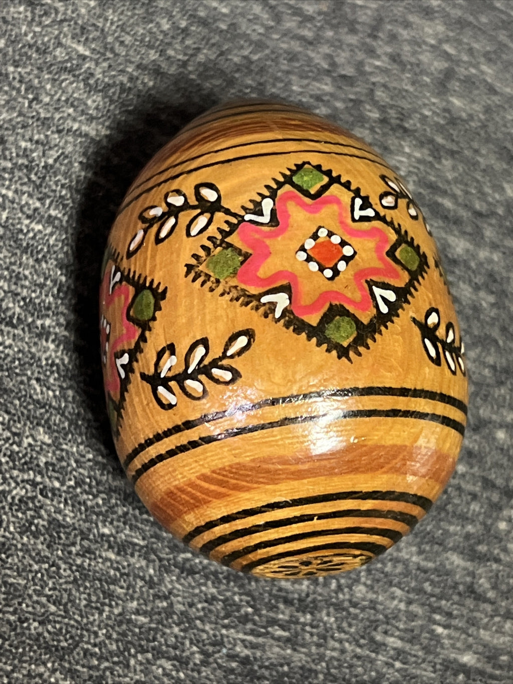 14 Vtg Beautiful UKRAINE Hand Made Pysanky Easter Eggs, Painted Pysanka Wood Art5