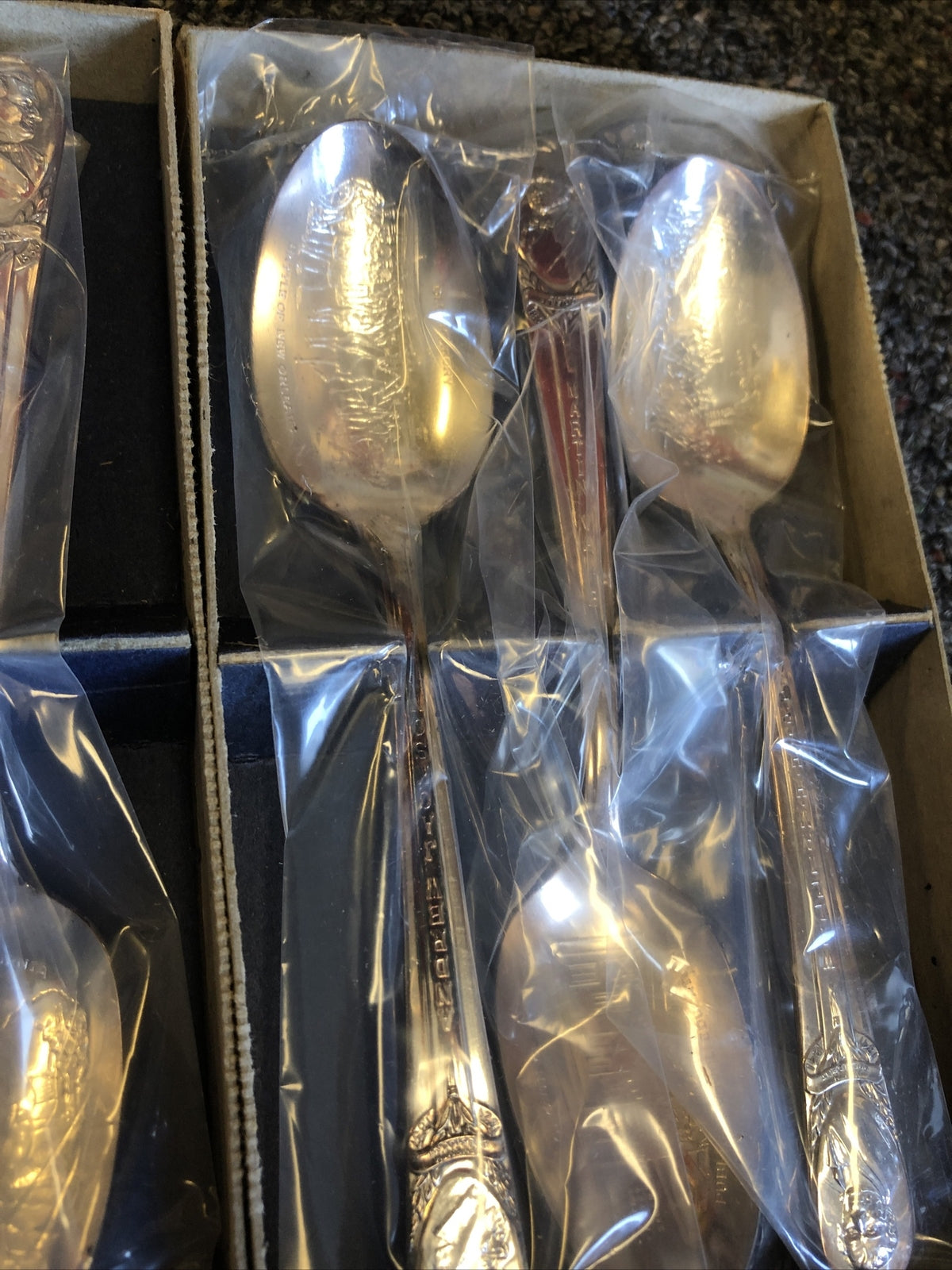 Lot Of 33 Commemorative Vintage Silverplate Spoons Various US Presidents-5