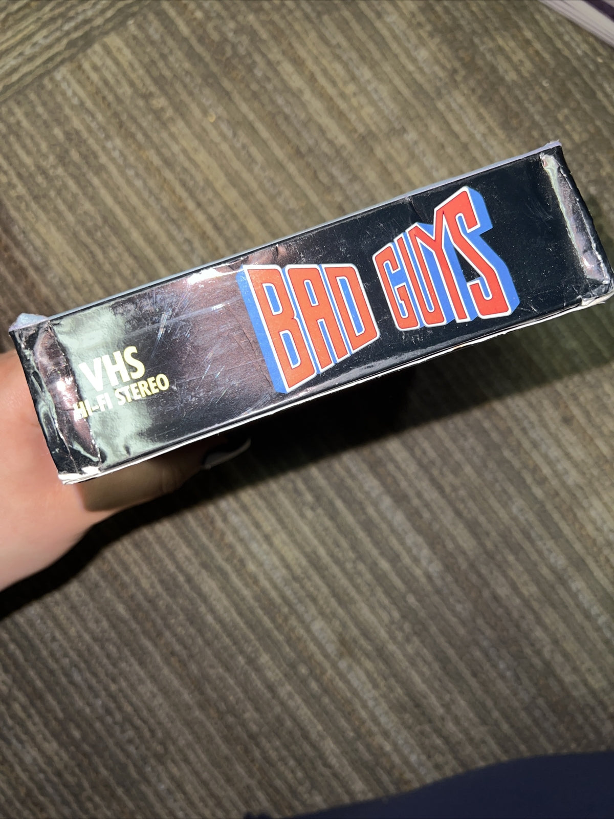 Bad Guys (1986) - Betamax Beta Movie Tape - 80's Comedy - Adam Baldwin - RARE4