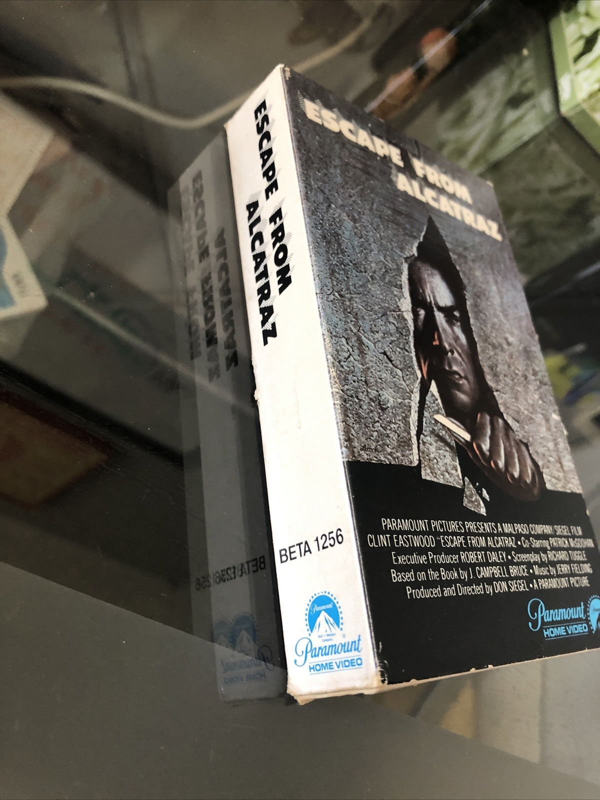 Escape From Alcatraz Beta Tape Clint Eastwood Betamax1