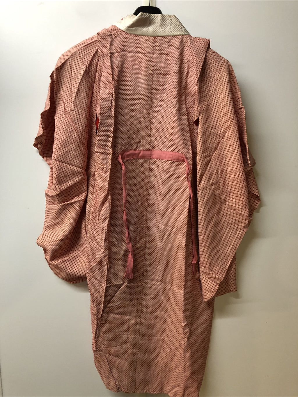 Vintage Japanese kimono,SILK,IRO-UCHIKAKE" Women’ Girls Robe Pink Red Lucky7