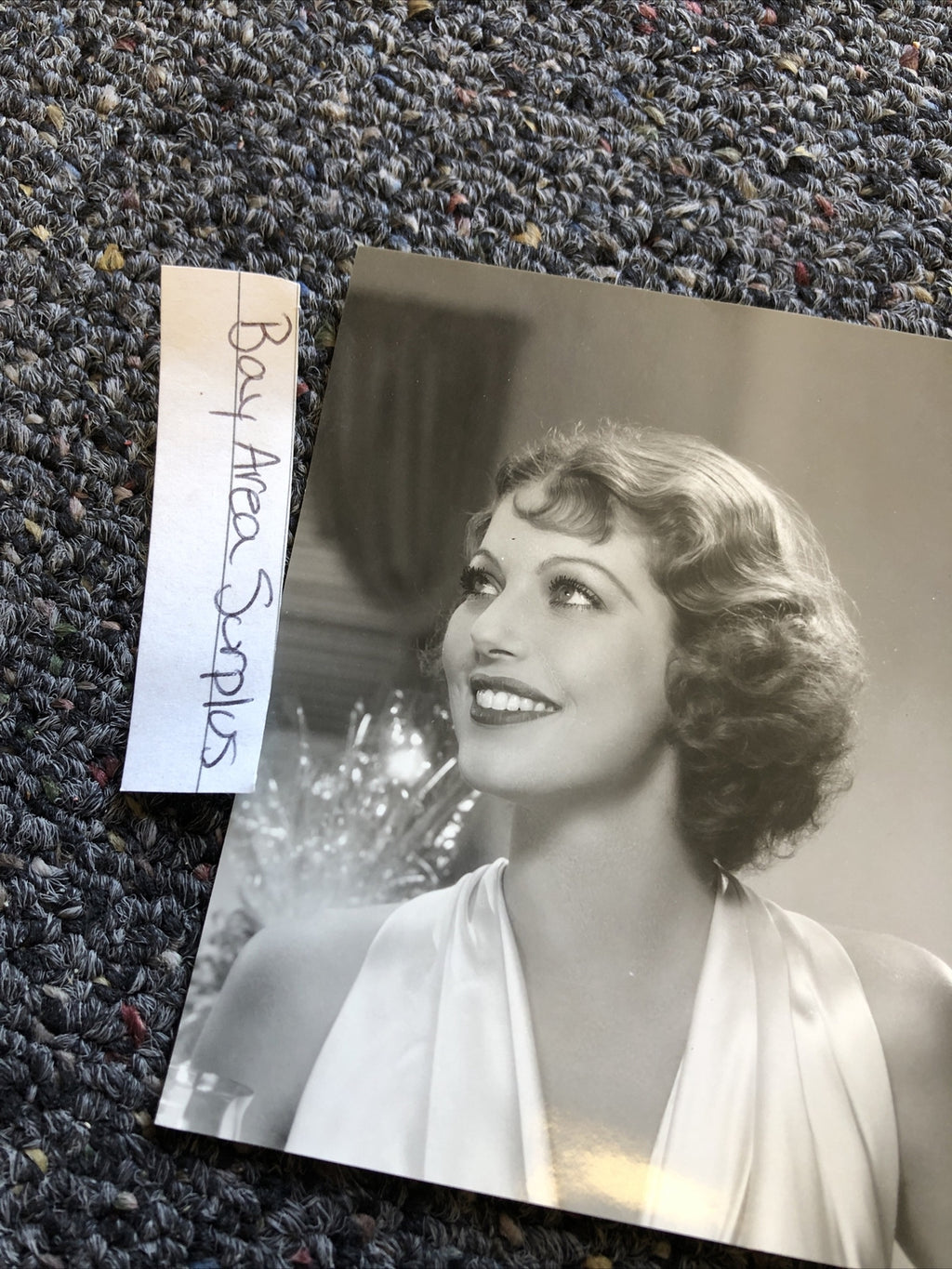 Rare Original Vintage Unpublished Photo Of LORETTA YOUNG 4”x3.5”1