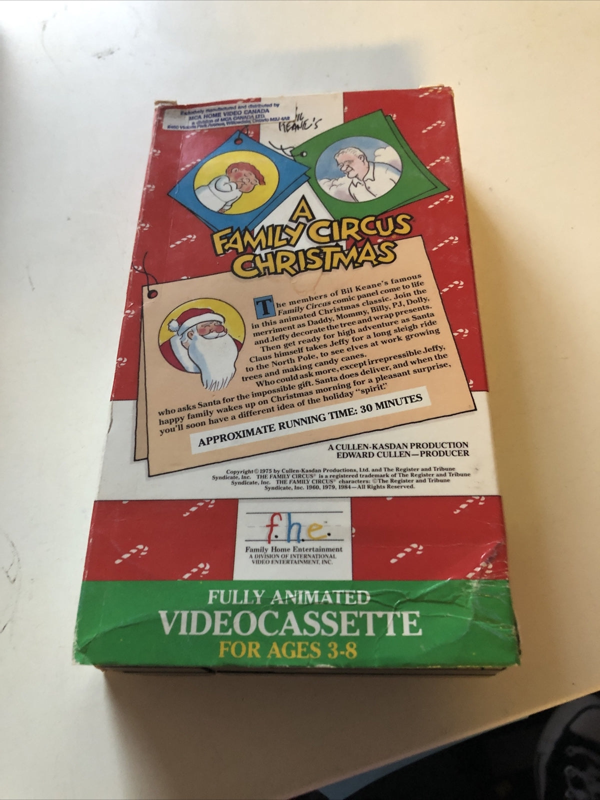 A Family Circus Christmas Beta Tape Not VHS1