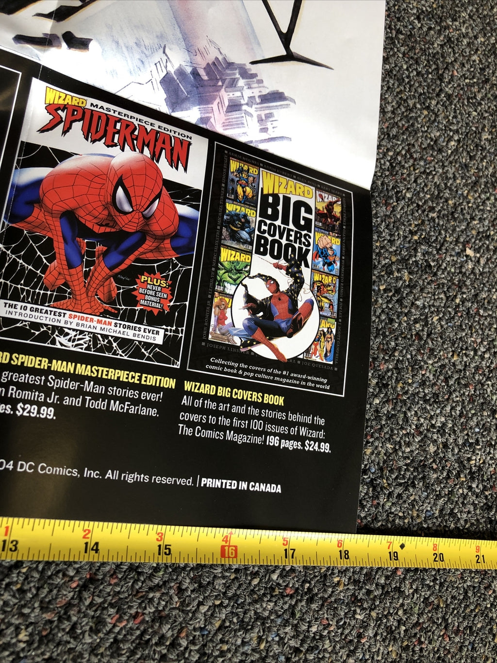 Alex Ross Spider-man v Superman Marvel/DC Comics poster:Batman/Jim Lee Wolverine2