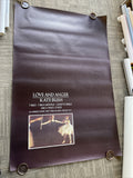 #186 1989 Kate Bush Love And Anger Record Subway Promo Poster deadstock 40x60”0