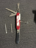 Victorinox Swiss Army Officers Knife Nine Blades W/ Toothpick And Tweezers0