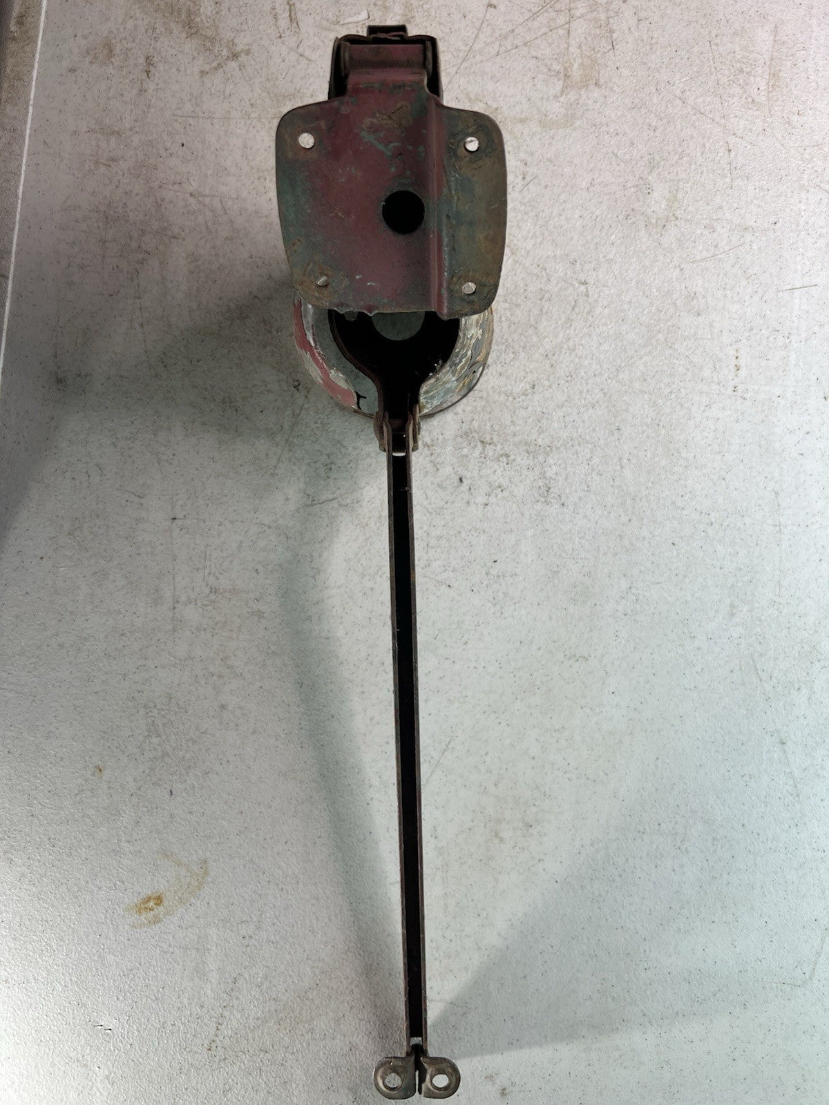 Vintage Red Spotlight or Headlight Mounting Arm Bracket – Farm Truck3