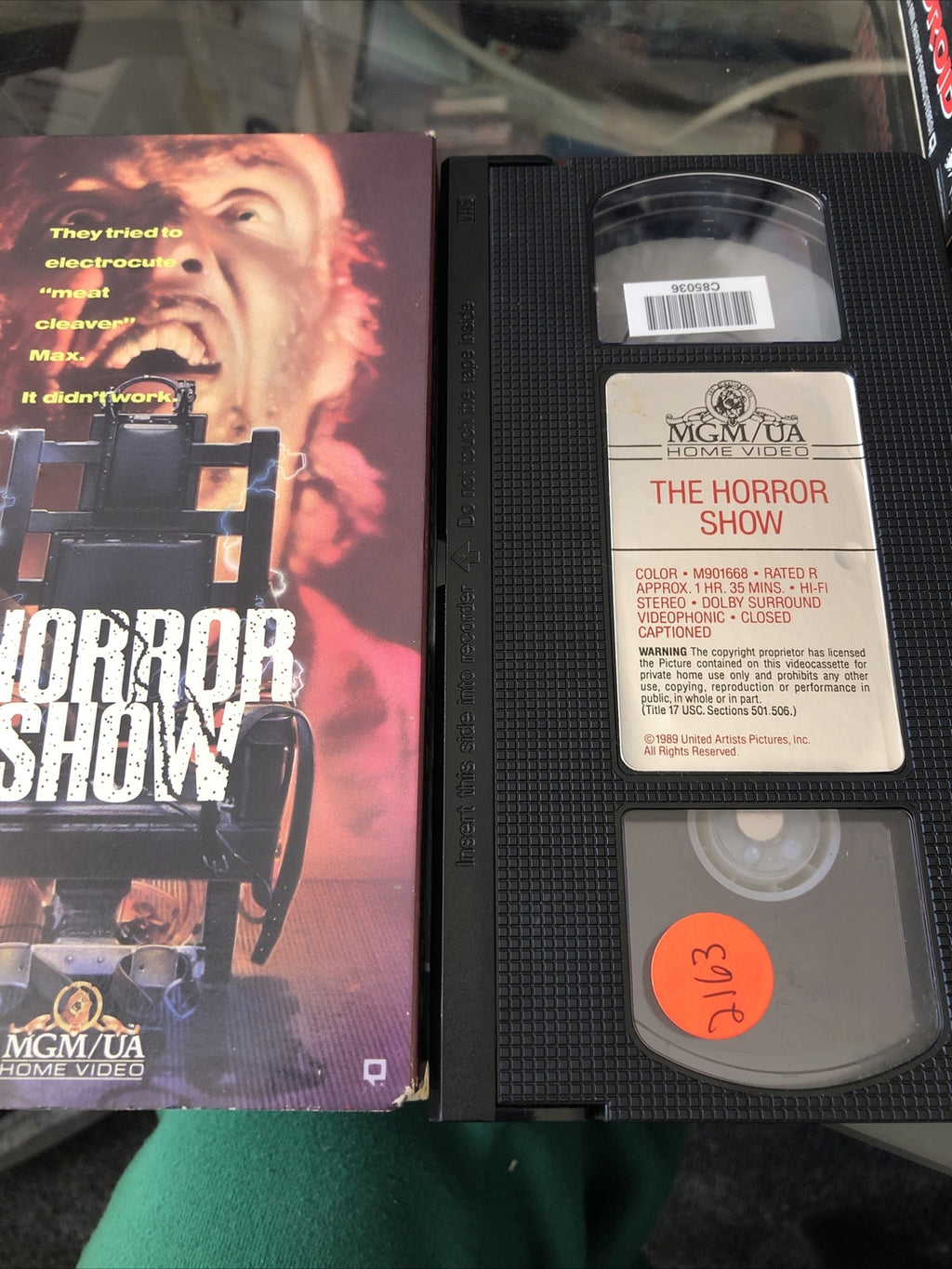 The Horror Show VHS Horror Lance Henriksen Brion James2