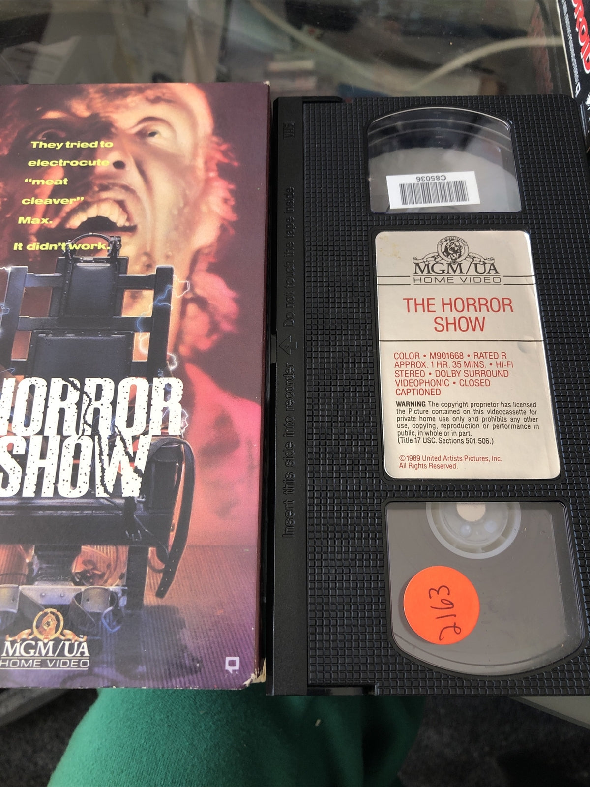 The Horror Show VHS Horror Lance Henriksen Brion James2