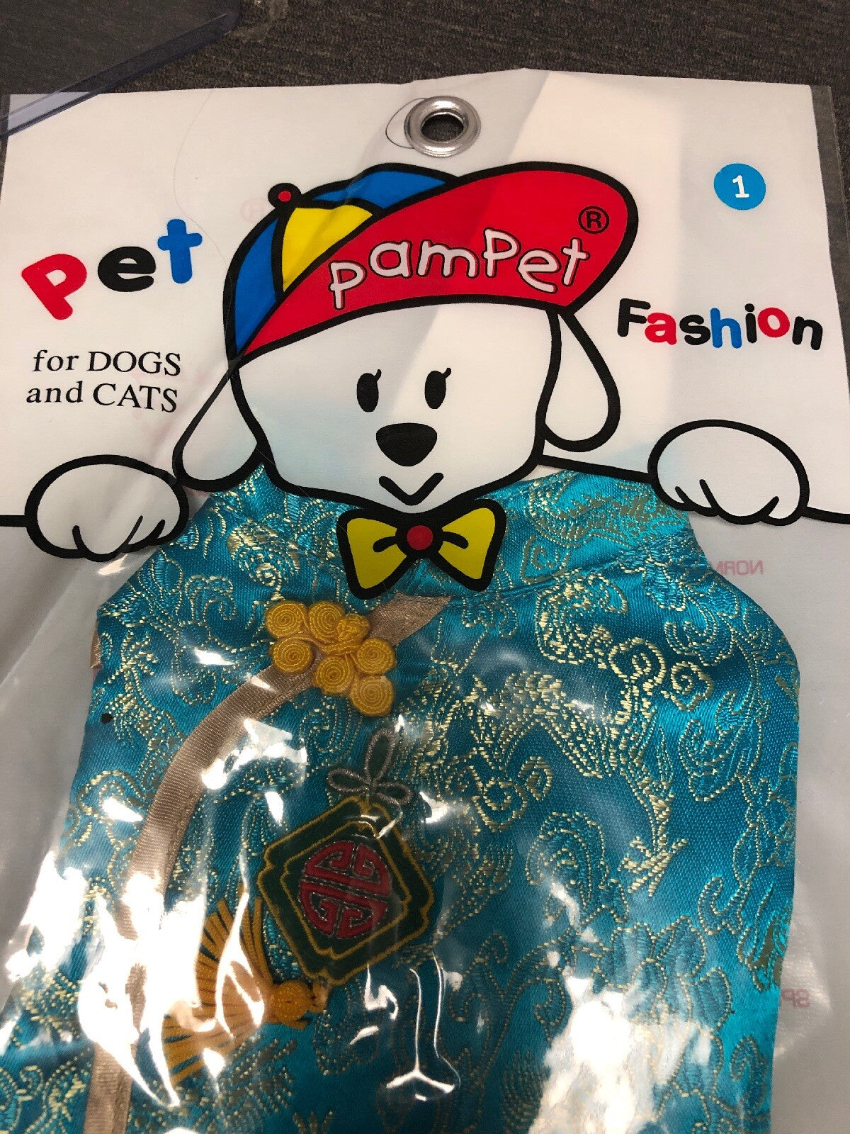 Pet Pampet Fashion Dogs And Cats Chinese Dress Couture Size 1 Doggy Styles2