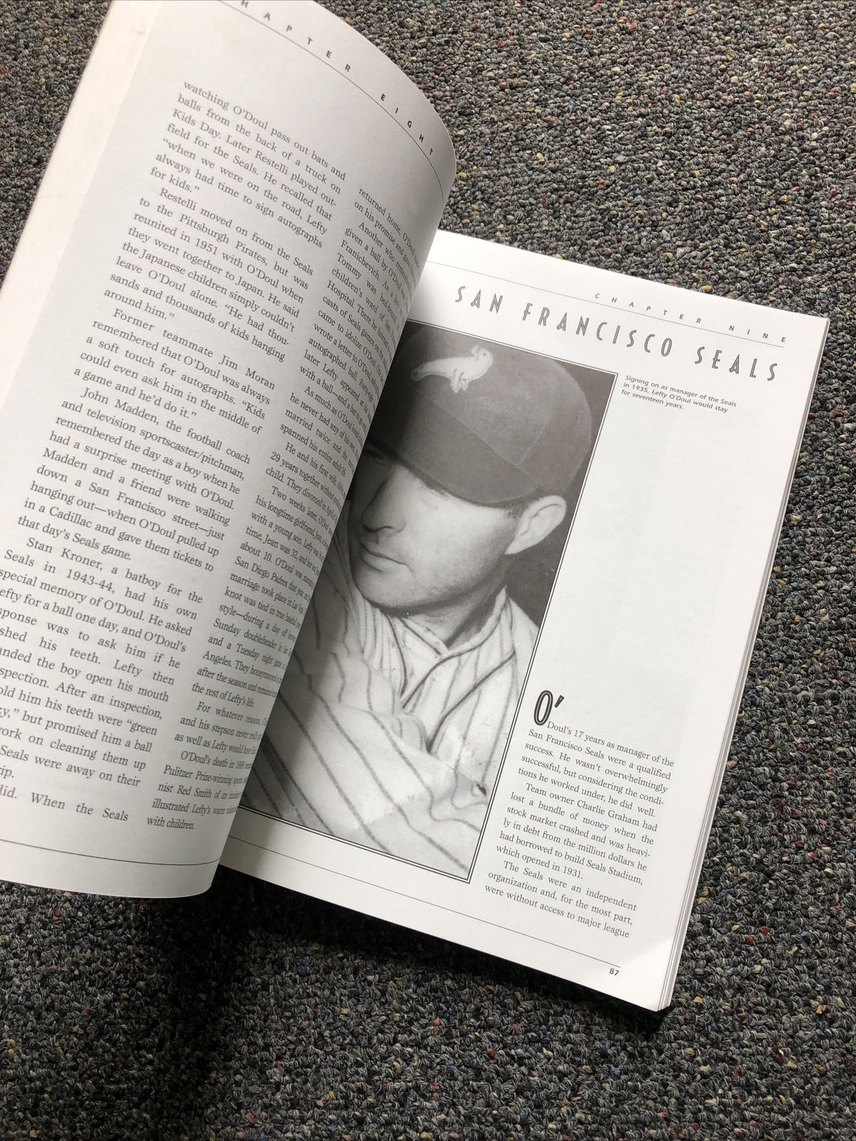 LEFTY O'DOUL- LEGEND THAT BASEBALL NEARLY FORGOT By Richard Leutzinger3