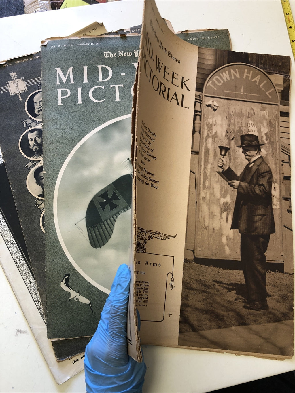 Lot 4: NEW YORK TIMES MID WEEK PICTORIAL MAGAZINE 1915-1917 WWI WAR NEWS PHOTOS2