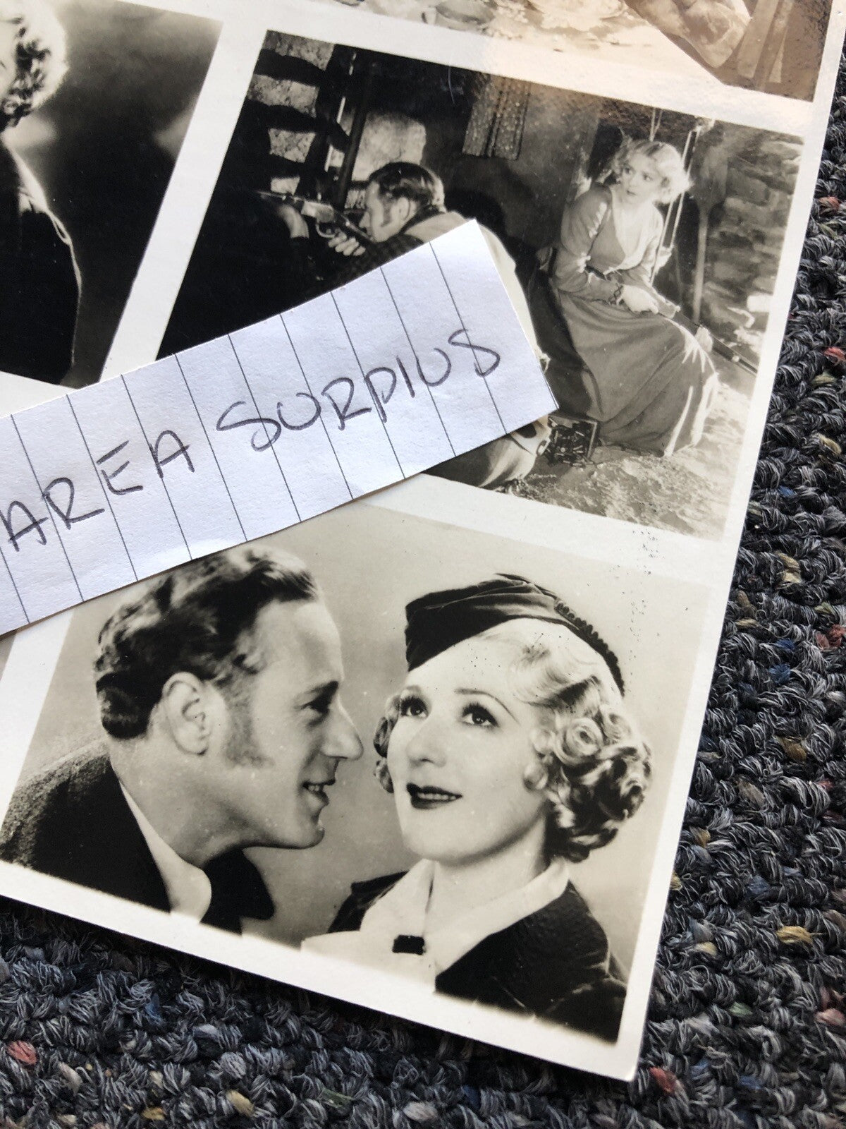 RARE ORIGINAL PHOTOS OF MARY PICKFORD ON THE SET "SECRETS"1