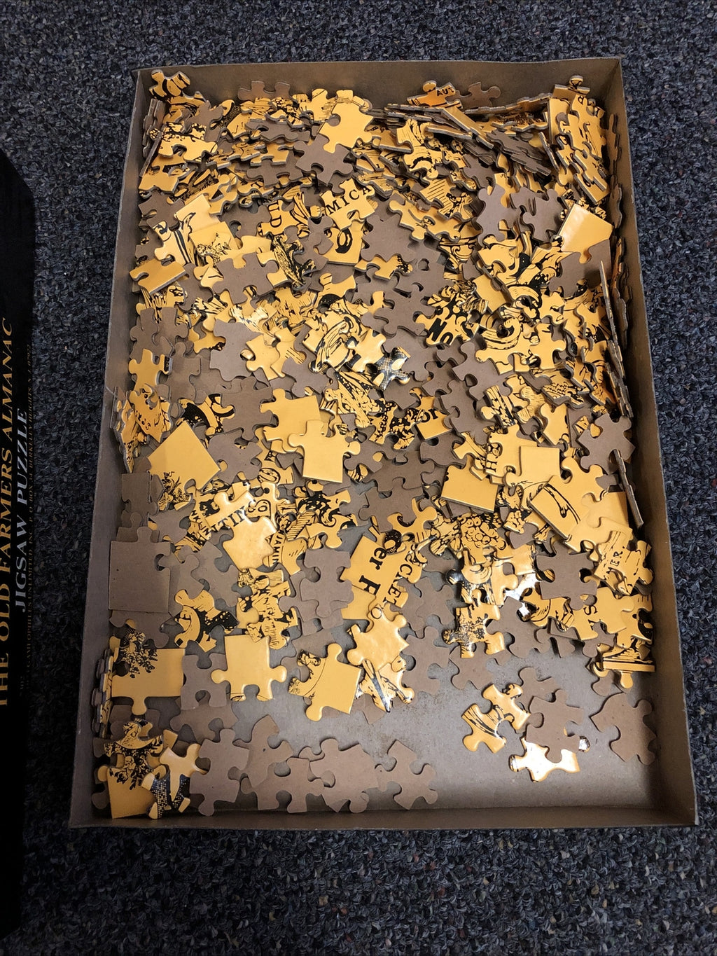 Vintage 1973 THe Old Farmer's Almanac Puzzle1