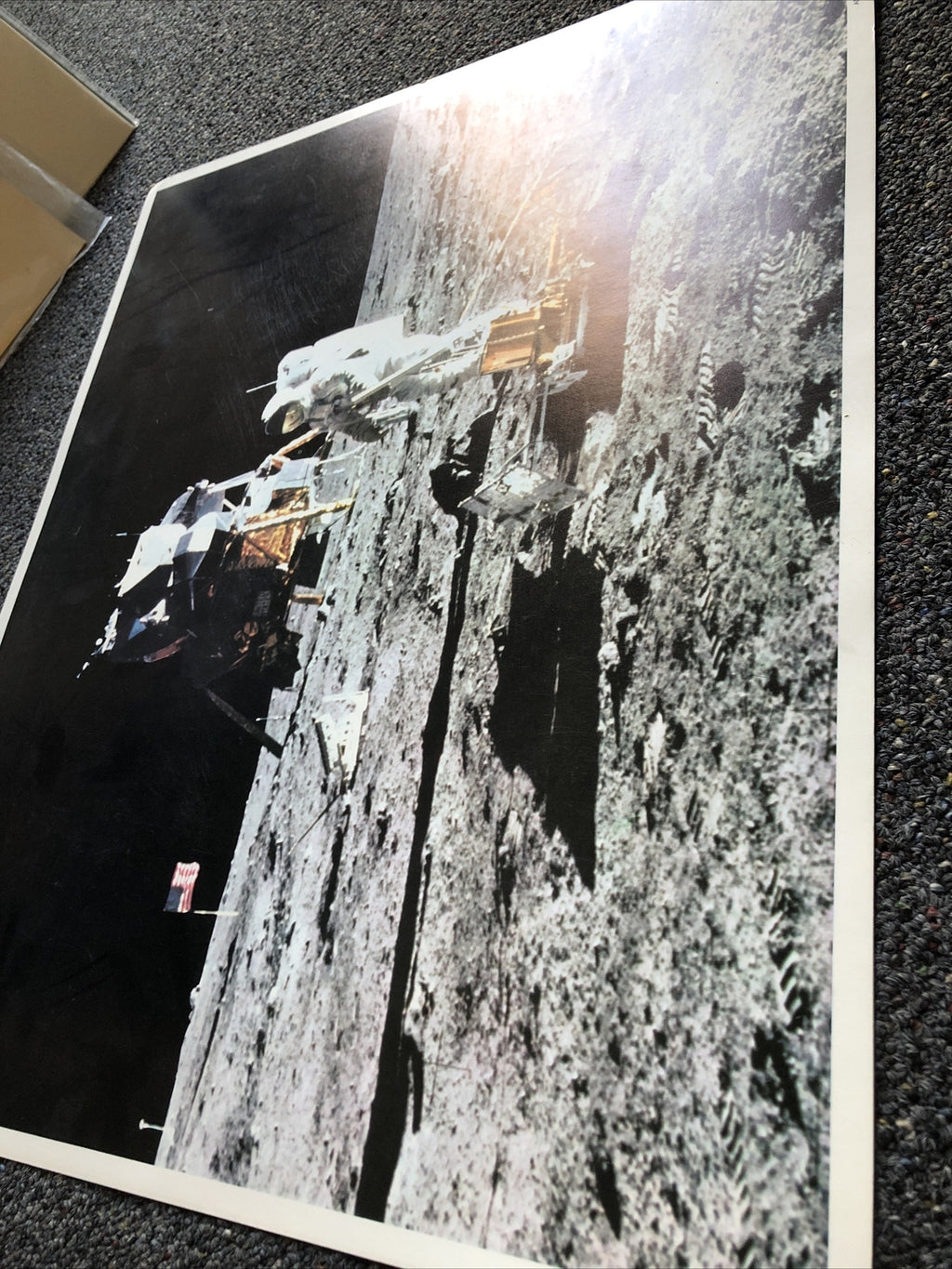 NASA Tranquility Base AP 1103 21”X17”2