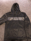 MEN'S JORDAN HOODIE PULL-OVER BLACK  SIZE S0