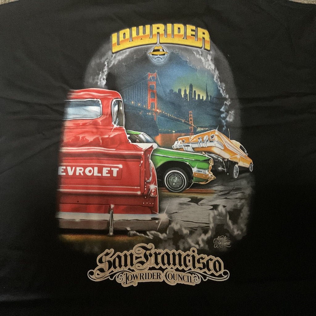 Authentic Lowrider Clothing Tee Shirt Size XXXL San Fransico Lowrider council4