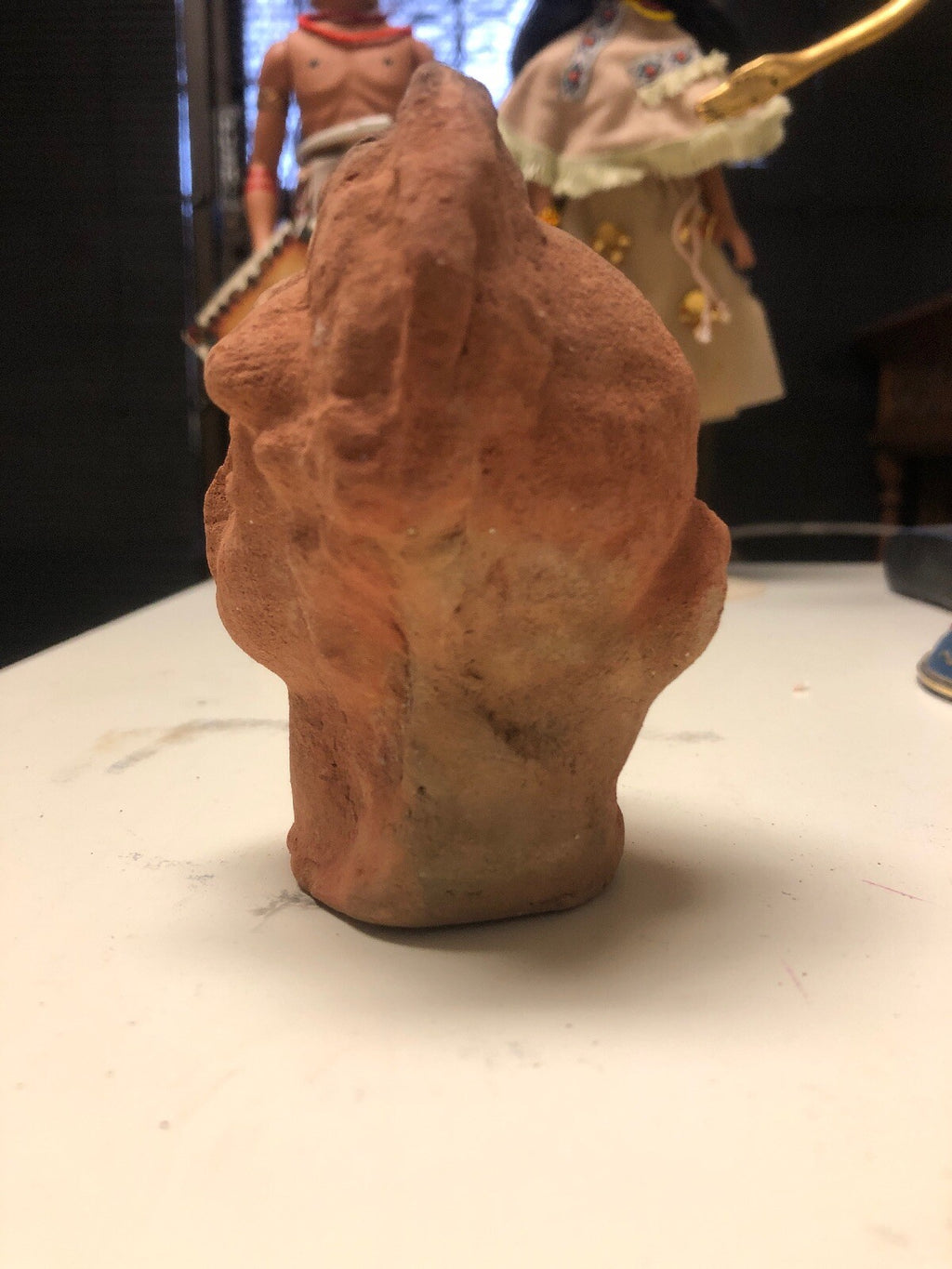 Vintage Clay Lot Women Head Unknown Date2