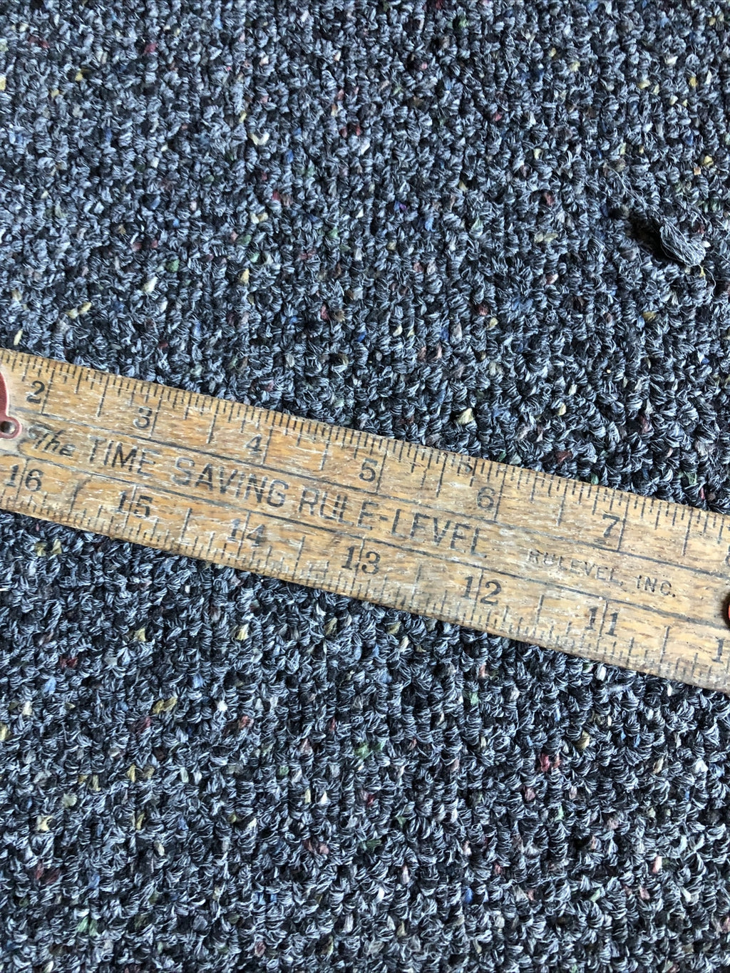 Vintage Time Saving Rule-Level A Combination Utility Tool Rulevel Inc1