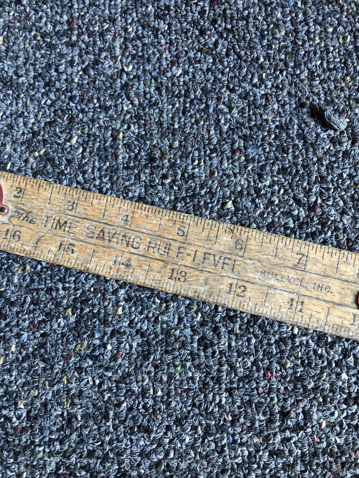 Vintage Time Saving Rule-Level A Combination Utility Tool Rulevel Inc1