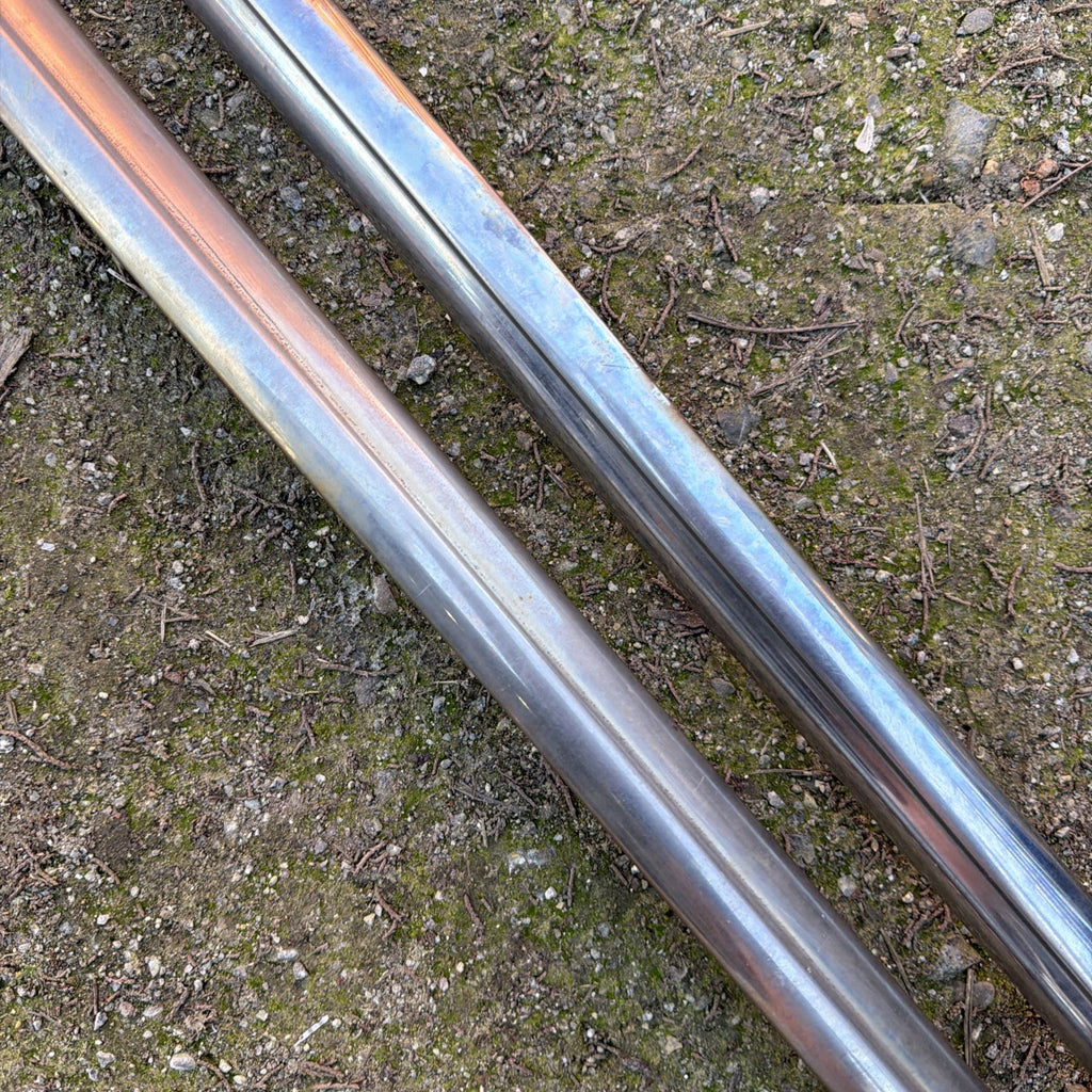 1948  DODGE 4-DOOR SEDAN DRIVER HOOD  MOLDING TRIM,  ORIGINAL PART5