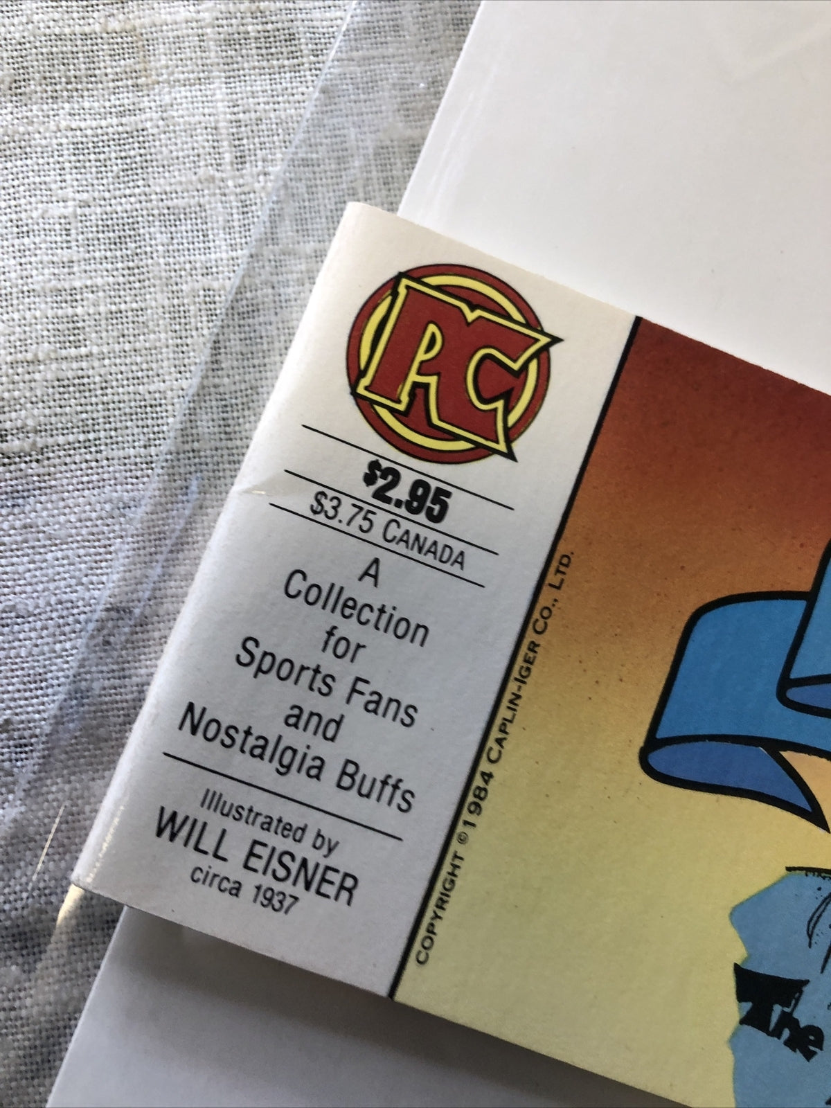 Heroes of Sports / Newspaper Comics Reprint / Pacific Comics / Will Eisner 19371