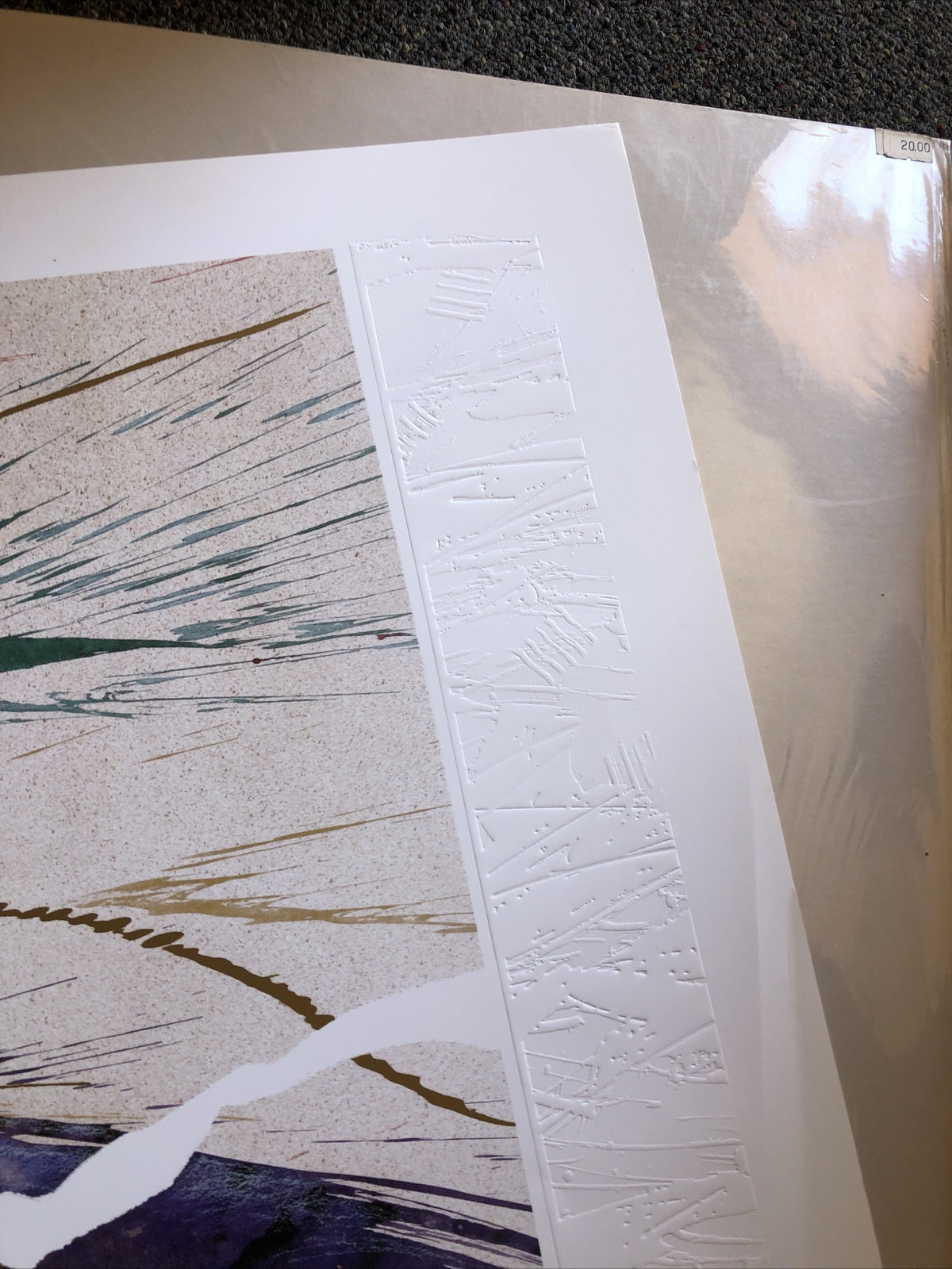 Steve Strickland 1993 “Crystal Rhythm II” Devon Editions 36”x24”6