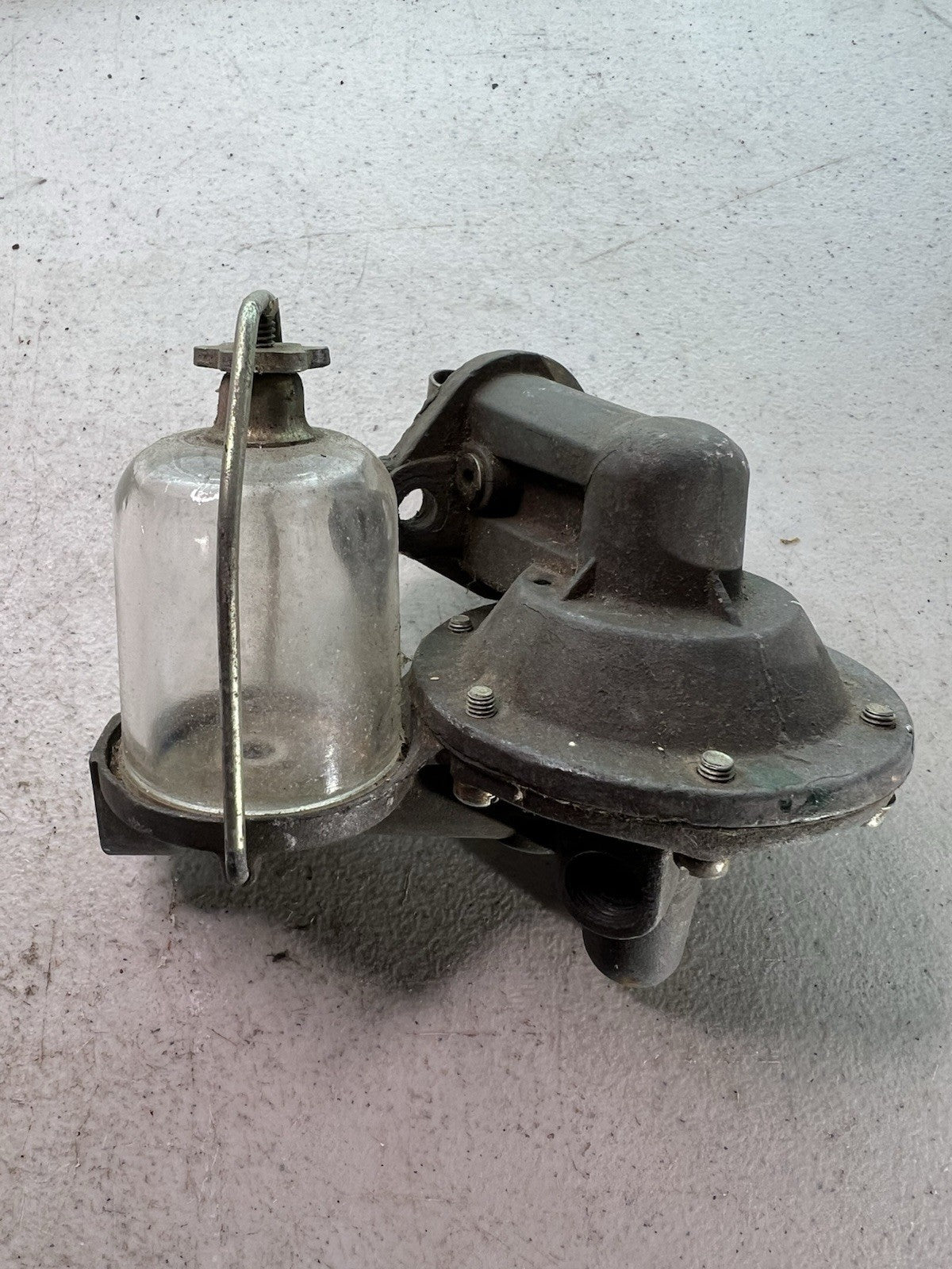Vintage Airtex Fuel Pump w/ Glass Bowl – Made in USA5