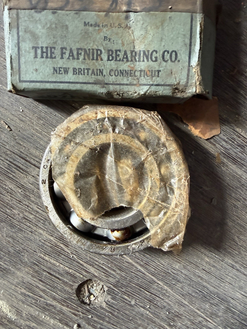 Vintage Fafnir 635895 Ball Bearing New Old Stock NOS Made in USA NIB2