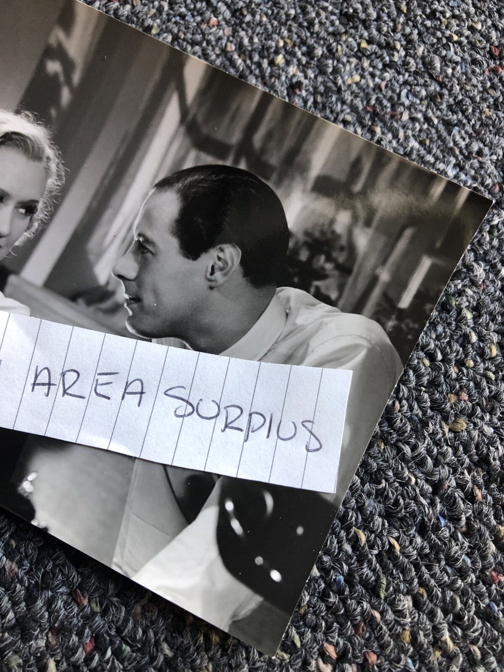 RARE Original Photo Of MIRIAM HOPKINS & REX HARRISON 5.5”x4”2