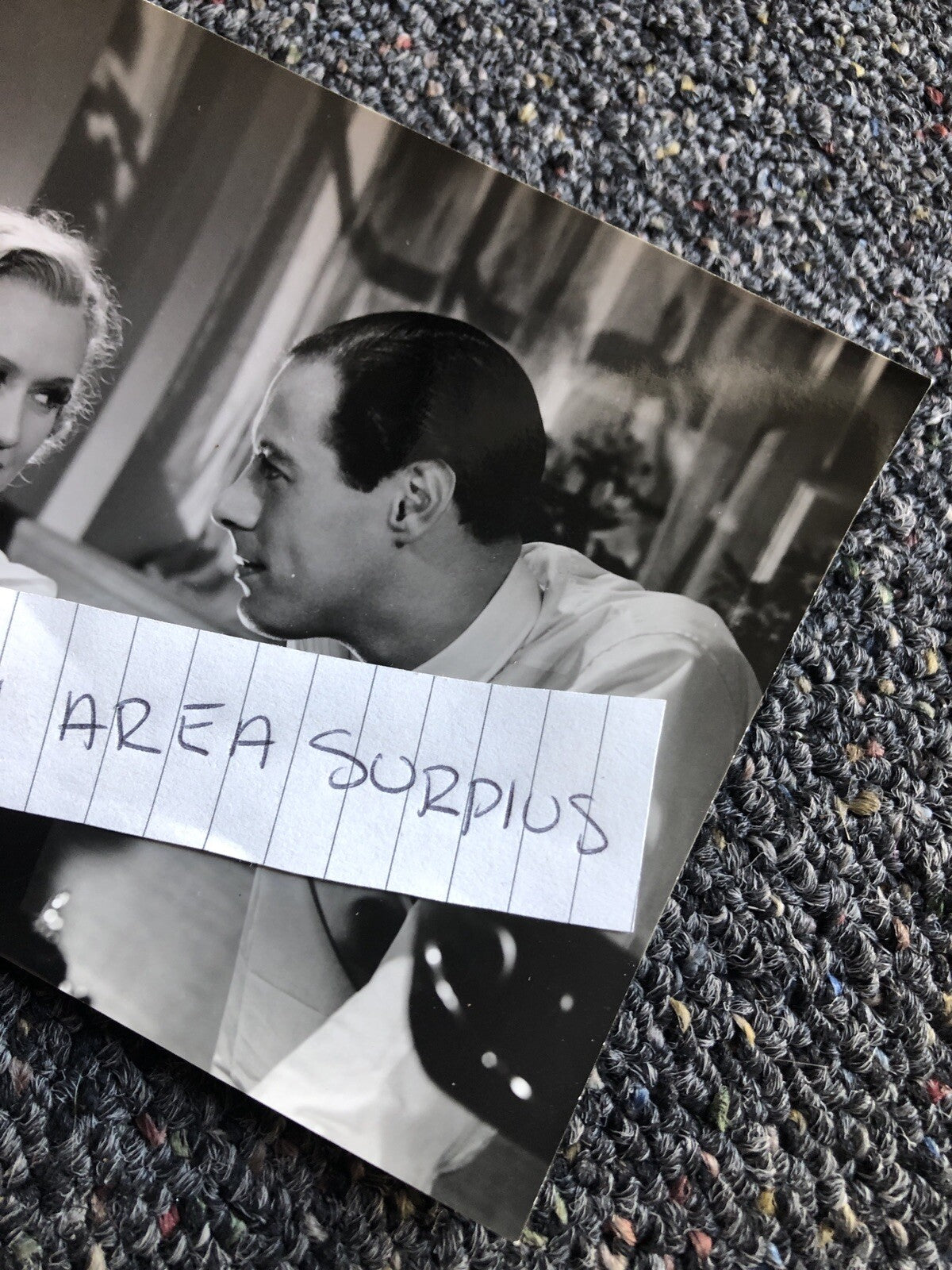 RARE Original Photo Of MIRIAM HOPKINS & REX HARRISON 5.5”x4”2