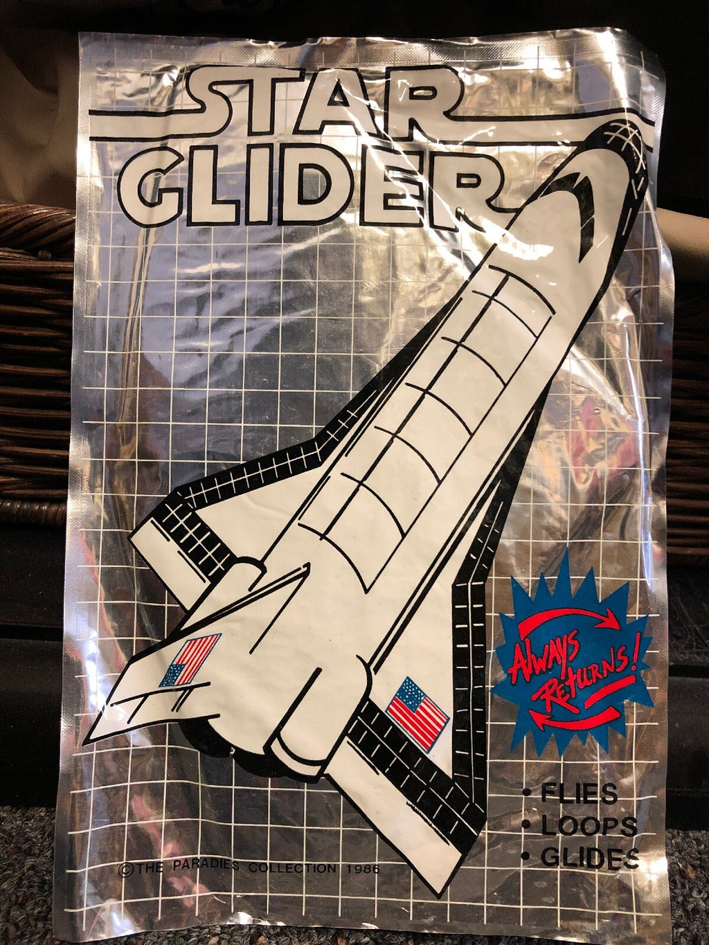The Paradise Collection 1986 Start Slider Always Returns Spaceship Airplane Toys1