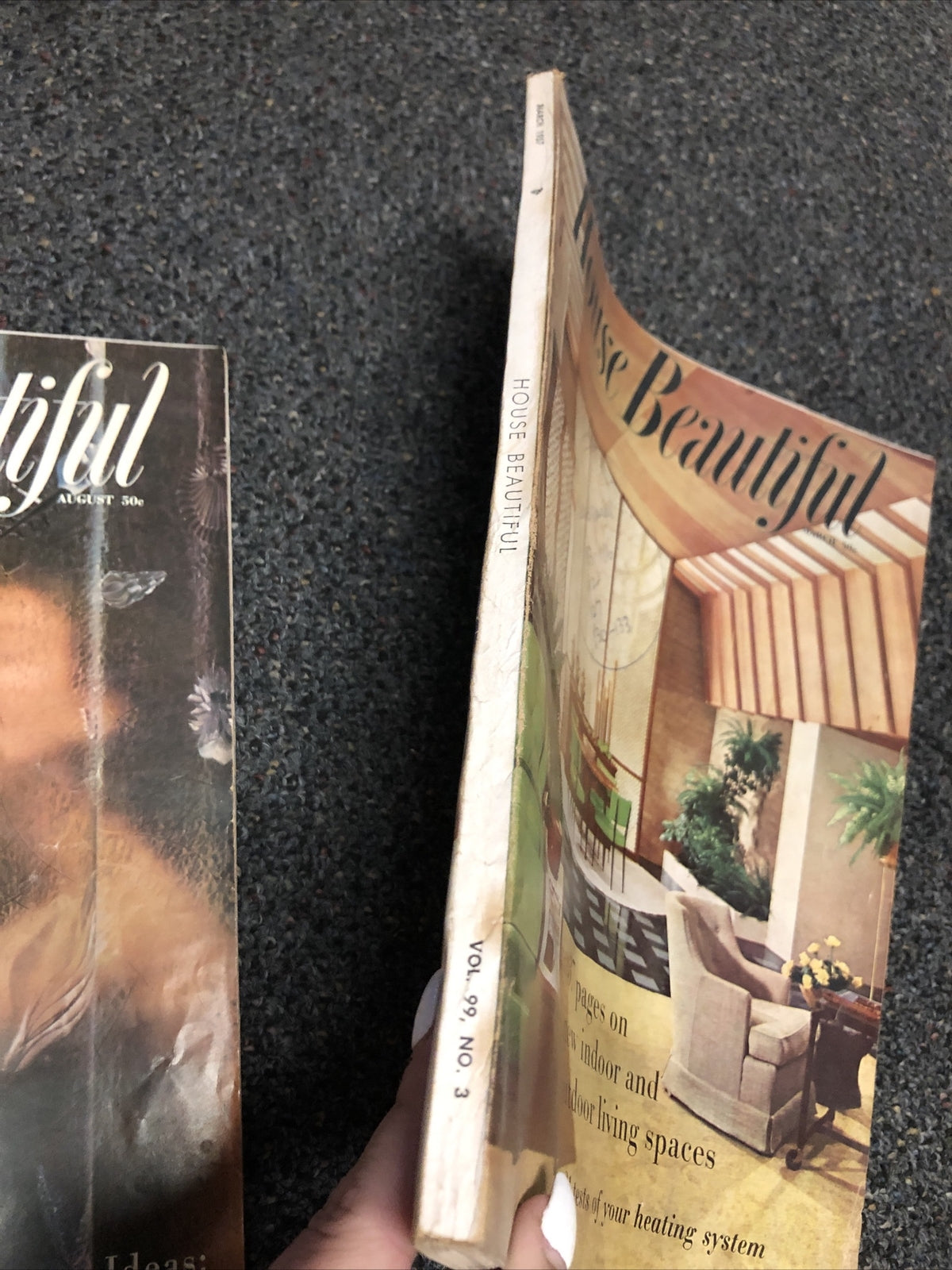Vintage HOUSE BEAUTIFUL MAGAZINE Lot Of 34