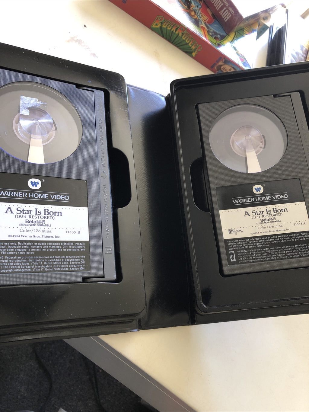 A STAR IS BORN 2 BETA TAPES NOT VHS VIDEO SET RESTORED VERSION JUDY GARLAND2