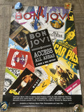 Bon Jovi Access All Areas Rock & Roll Odyssey Promo Original Poster0