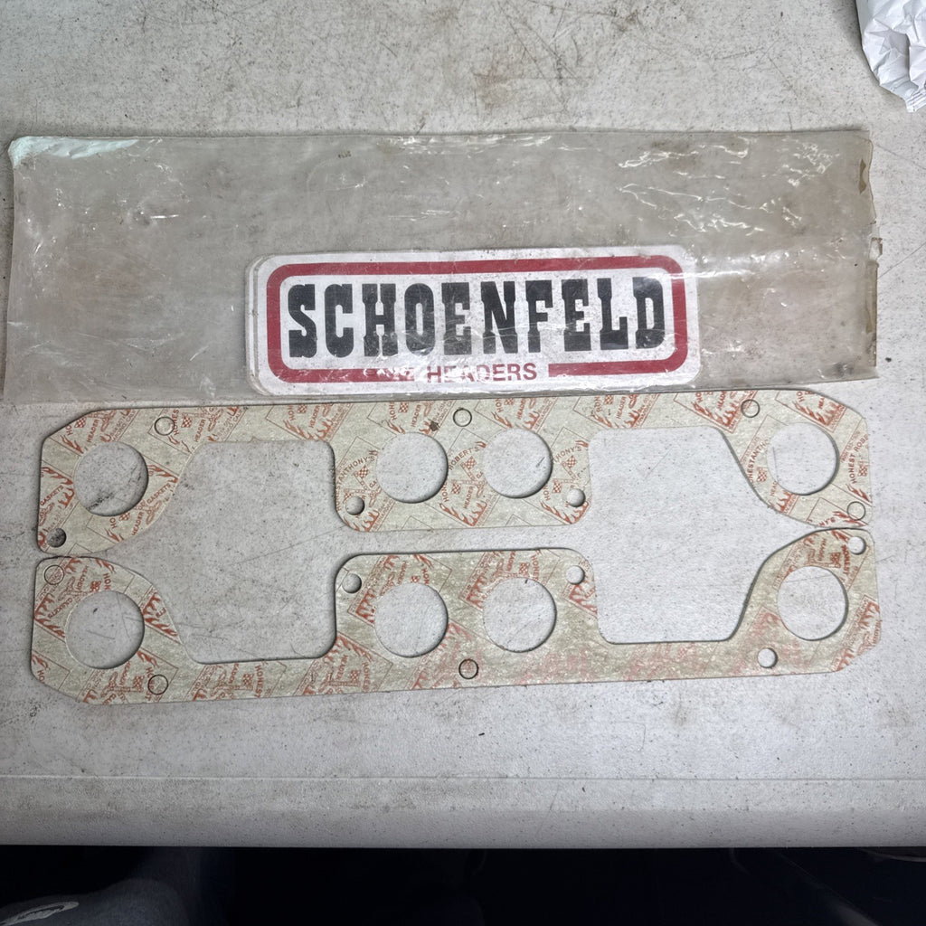 80s Schoenfeld Headers Exhaust Header Gasket Set for Big Block Chevy? NEW1