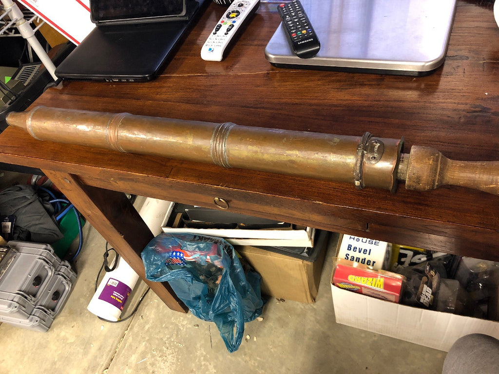 Antique 27" Hammered Copper Pot Press Sprayer J. F. England Hallstavik Rare!!0